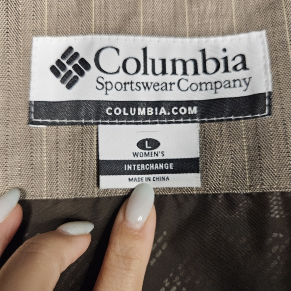 Columbia Omni-Tech Interchangeable Jacket Shell Women's Large Removeable Faux - Picture 11 of 11